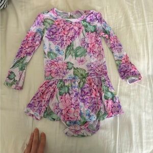 Little Bum Bums Bodysuit Twirl Dress